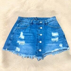 Demin Skort